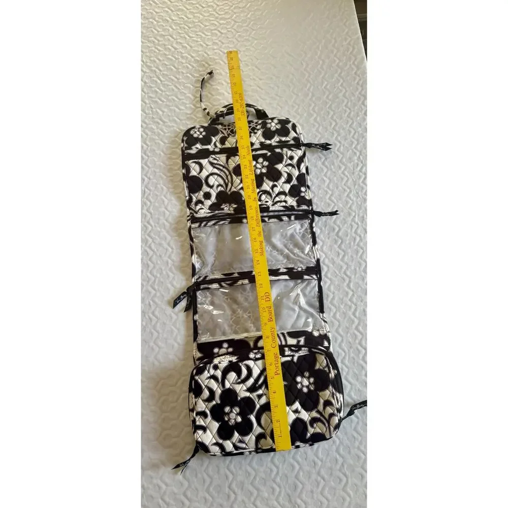 Vera Bradley Night & Day Hanging Organizer Cosmetic Toiletry Travel Bag Retired